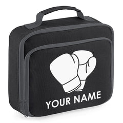 Personalised School Lunch Bag Boxing Insulated Snack Box Boys Girls Kids Gift