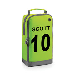 Personalised Any Number and Name Boot Bags Football Rugby Sports PE Gym Kit Bag