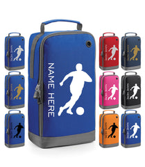 Personalised Childrens Boot Bag Boys Football Rugby Kids Sports Footy PE Kit Bag