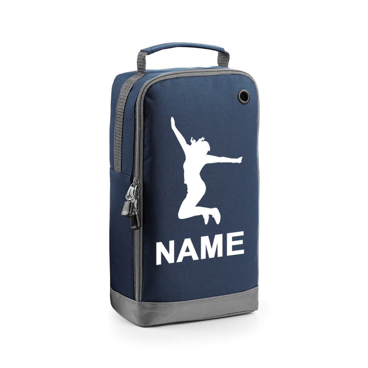 Personalised Gymnastics Dancing Girl Boot Bags Sports School PE Accessories Bag