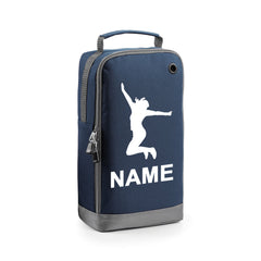 Personalised Gymnastics Dancing Girl Boot Bags Sports School PE Accessories Bag