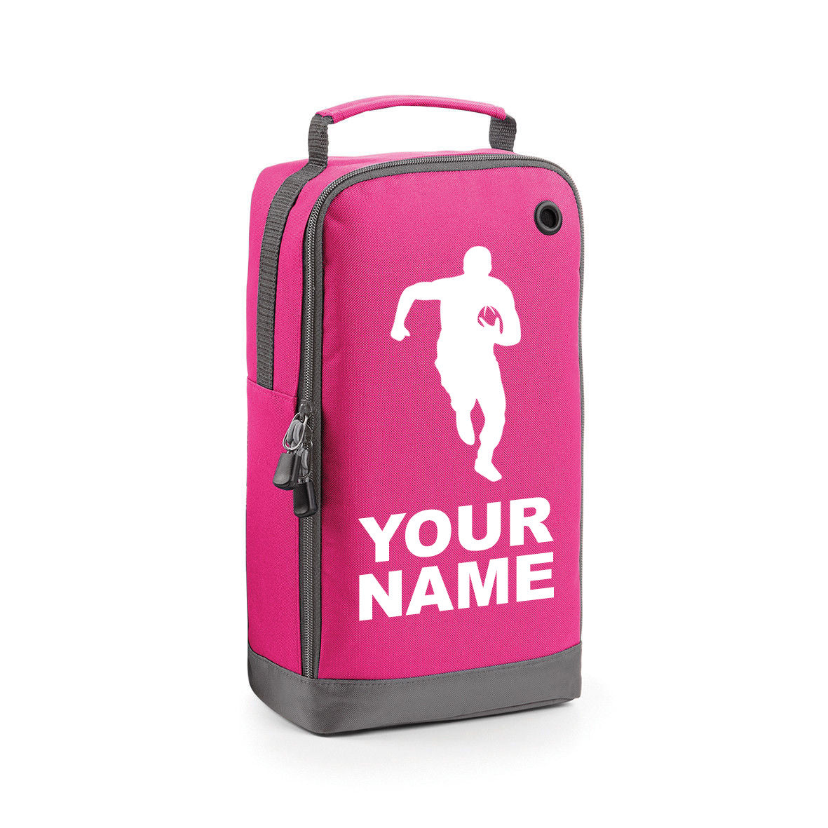 Personalised Childrens Football Rugby Boot Bag Boys Kids Sports Footy PE Kit Bag
