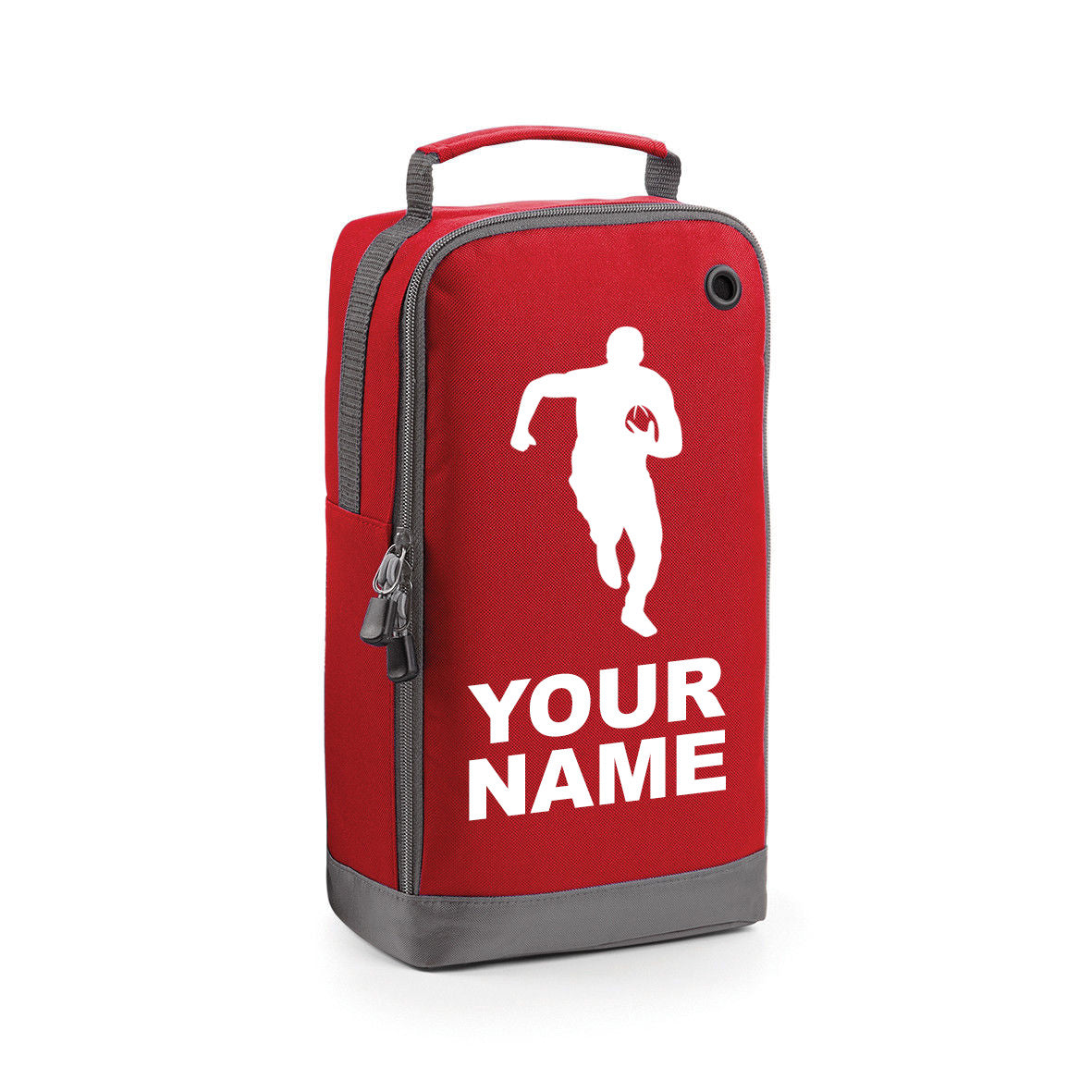 Personalised Childrens Football Rugby Boot Bag Boys Kids Sports Footy PE Kit Bag