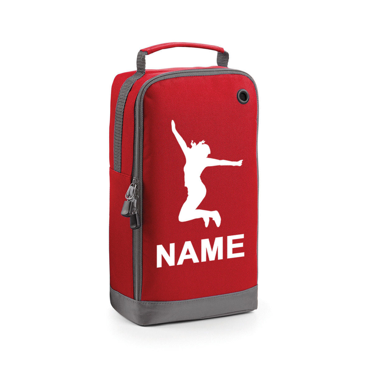 Personalised Gymnastics Dancing Girl Boot Bags Sports School PE Accessories Bag